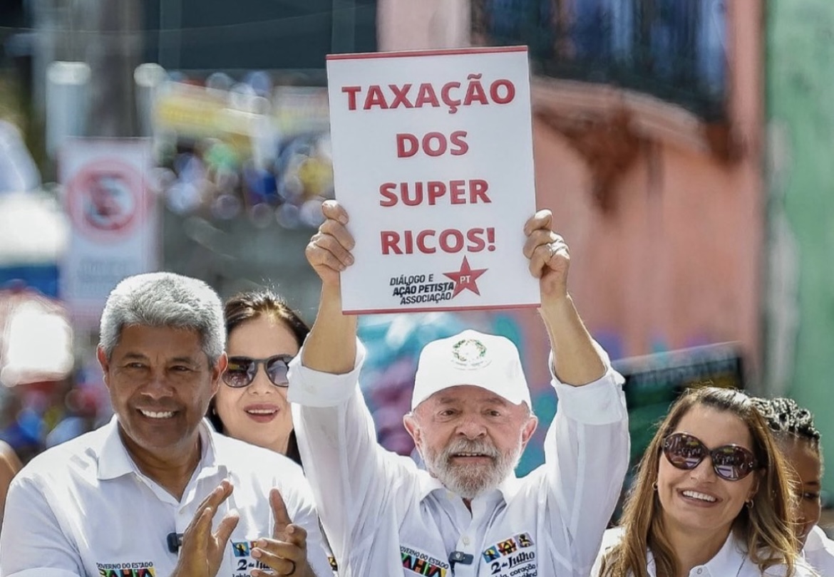 Lula prega justiça tributária, mas escapou de pagar R$ 18 milhões em impostos com aval do STF