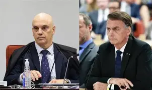 Moraes aperta o cerco, mas ainda libera entrevistas de Bolsonaro
