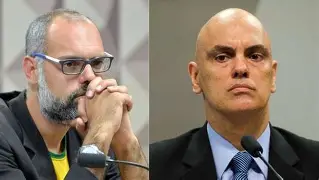 Moraes multa Allan dos Santos em R$ 50 mil após nova afronta ao STF