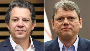 Tarcísio alfineta Haddad: “Menos discurso, mais ação pela economia do Brasil”