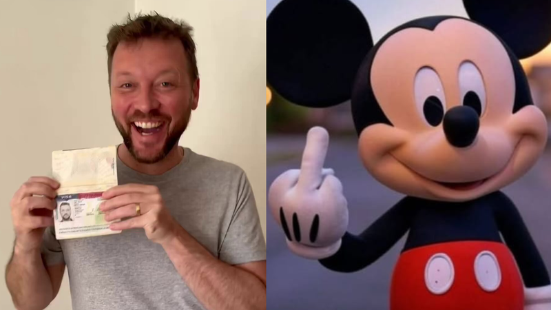 Deputado ironiza STF, exibe visto americano e dança rumo à Disney