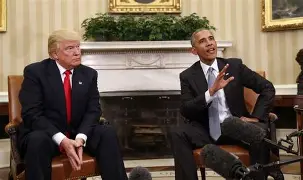 🗽 Trump acusa Obama de “traição” e diz que ex-presidente tentou dar um golpe