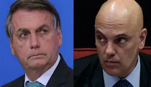 Moraes avisa Bolsonaro: divulgar entrevistas em redes sociais pode levar à prisão