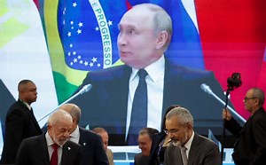Brics no Rio: Lula desafia OTAN, Irã causa ruído e Putin aparece só no telão
