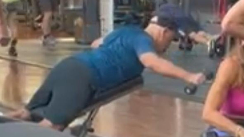 Alexandre de Moraes retoma musculação no Pinheiros neste domingo