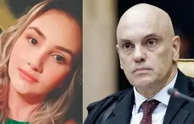 Moraes barra recurso e mantém pena de 14 anos para Débora dos Santos