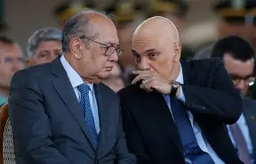 Gilmar Mendes admite exageros em decisões de Moraes, mas mantém defesa firme ao colega do STF