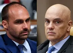 Moraes reforça vigilância sobre Bolsonaro após ataques de Eduardo ao STF