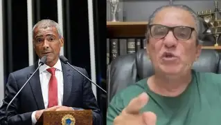 “Romário leva puxão de orelha de Malafaia por silêncio sobre impeachment de Moraes”