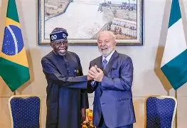 Lula fecha acordos com a Nigéria e dispara contra tarifas de Trump