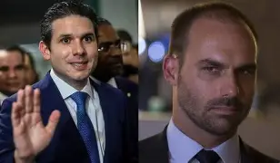 Eduardo Bolsonaro pede para exercer mandato nos EUA e usa pandemia como justificativa