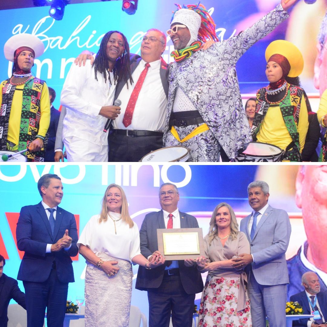 Flávio Dino é “batizado” baiano e se declara ainda mais brasileiro