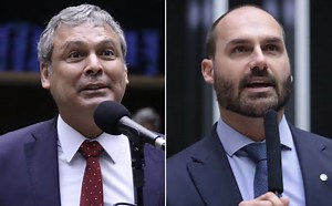 Lindbergh Farias acusa Eduardo Bolsonaro de prejuízo bilionário enquanto ignora seu próprio histórico