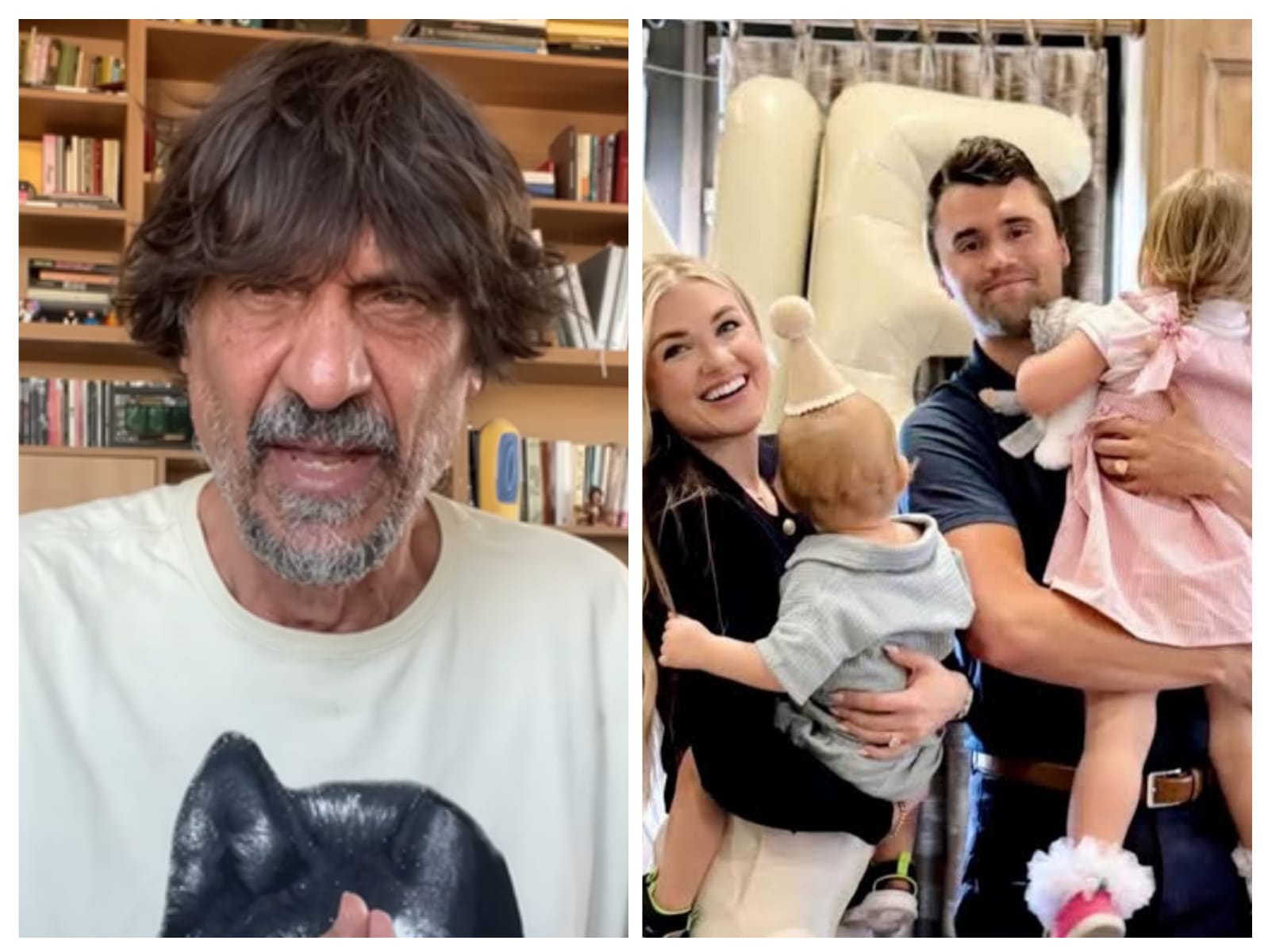 Repúdio total: Eduardo Bueno comemora assassinato de Charlie Kirk e debocha até das filhas da vítima