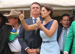 Michelle Bolsonaro afirma: “Não quero ser presidente, quero ser primeira-dama”