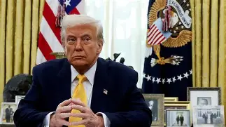 Trump homenageia vítimas do 11/9 e lembra Charlie Kirk em discurso emocionado