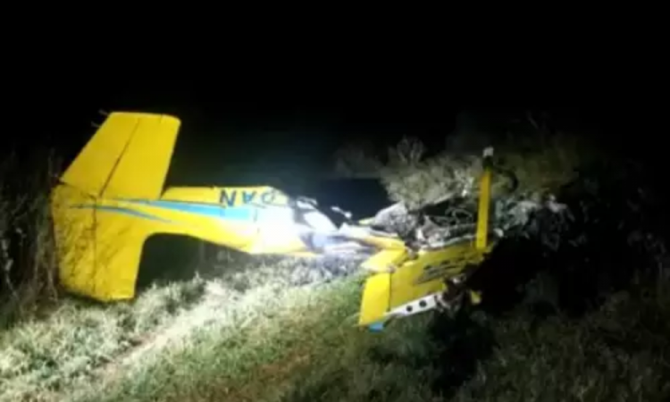 Tragédia no Pantanal: Avião cai em Aquidauana e mata quatro pessoas