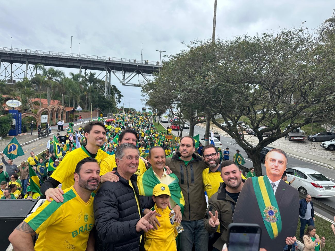 7 de Setembro em SC: Direita se mobiliza com trio elétrico e áudio de Bolsonaro