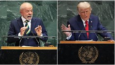 Trump faz da ONU seu palco e fala três vezes mais que Lula