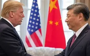 Trump afirma que tarifas de 100% sobre produtos chineses são insustentáveis