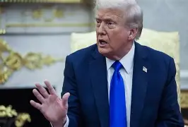 Trump ameaça desarmar o Hamas “rapidamente — e talvez violentamente”