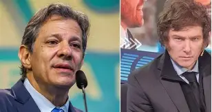 Haddad cutuca Milei e diz que Brasil aperta parafusos enquanto Argentina usa motosserra