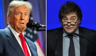 Trump assume papel de fiador da vitória de Milei: “Ele teve muita ajuda nossa”