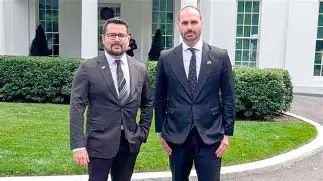 Eduardo Bolsonaro se reúne com autoridades dos EUA antes de encontro oficial do Brasil
