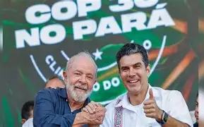 Belém é escolhida para sediar a COP 30 e recebe agradecimentos de Helder a Lula e Janja