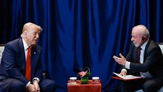 Lula e Trump se cumprimentam, mas promessas ainda ficam no discurso