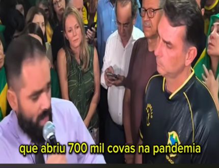 O “justiceiro de ocasião”: homem causa tumulto ao usar fé para atacar Bolsonaro