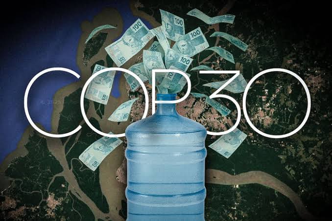 Banheiros da COP30 ficam sem água em Belém e viram símbolo de improviso no primeiro dia do evento