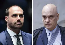 Moraes define data para julgamento de Eduardo Bolsonaro no STF