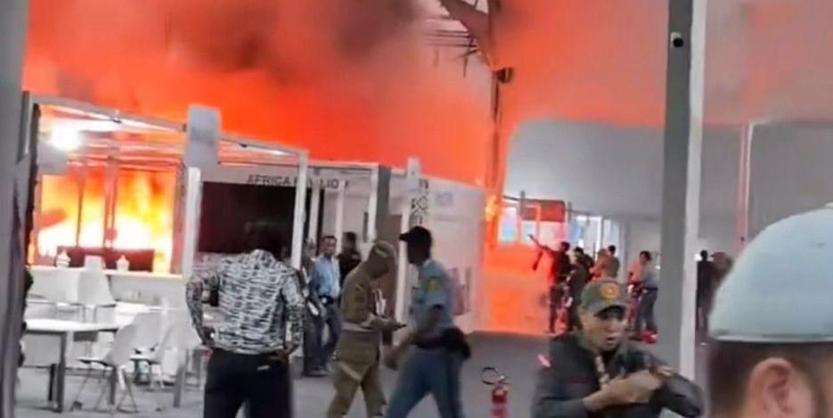 Pavilhão dos Países pega fogo na COP30 e provoca correria, mas ninguém se fere em Belém