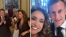 Macron e Daniela Mercury trocam ideias sobre arte e futuro em encontro inspirador na Bahia