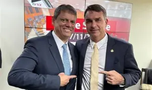 Pesquisa Quaest mostra Flávio Bolsonaro à frente de Tarcísio na corrida por 2026