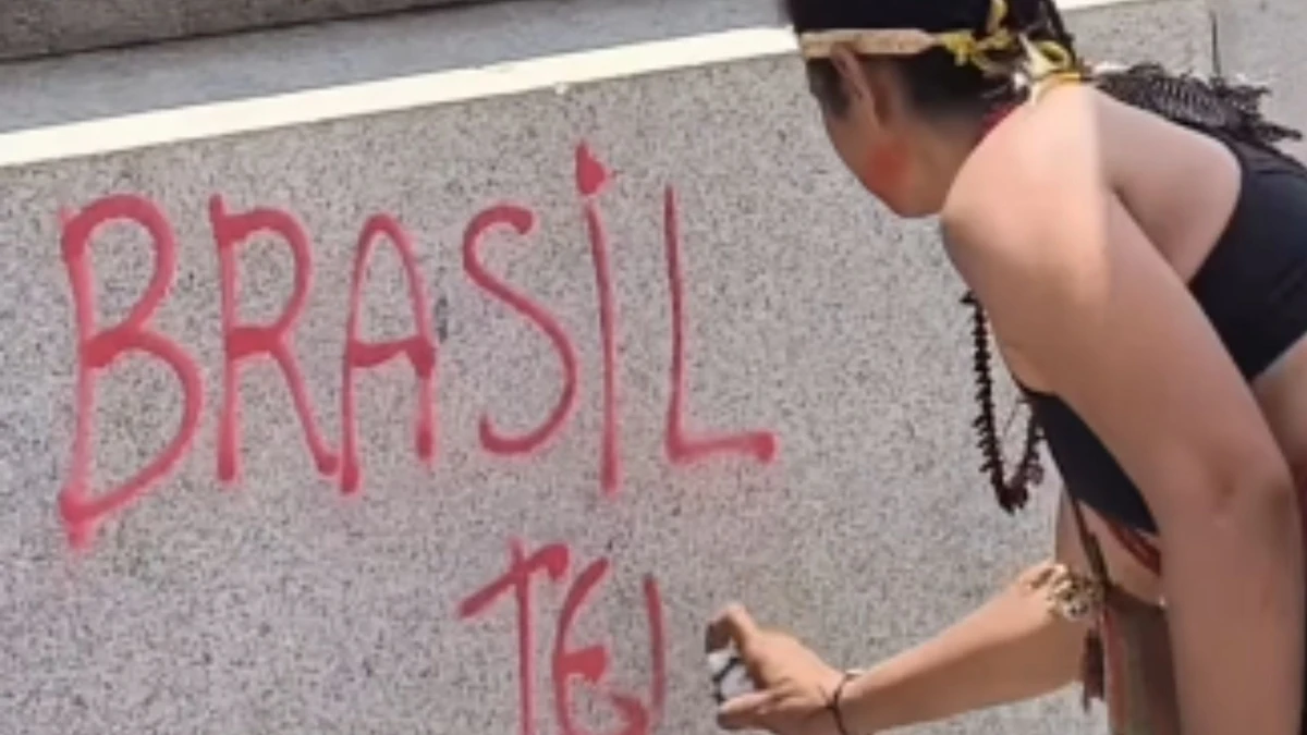 Pichação vira espetáculo, mas a régua da Justiça continua torta