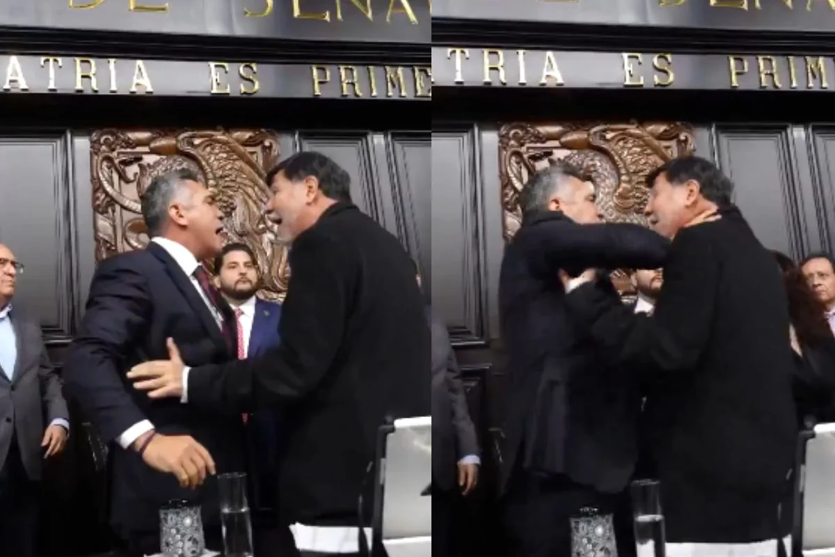 Sessão vira ringue no Senado do México e termina em empurrões e tapas