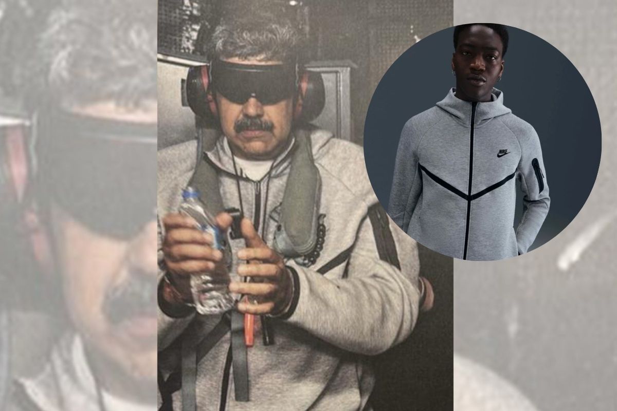 Conjunto da Nike usado por Maduro vira destaque em imagem divulgada por Trump