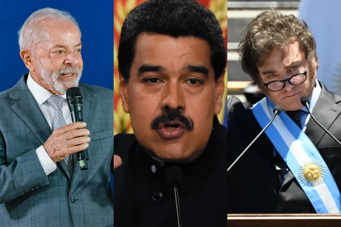 Milei reage a ataque na Venezuela e mira Lula em discurso nas redes
