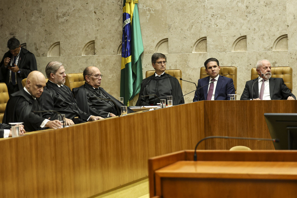 Soberania no discurso, escândalo na prática: Lula vai ao STF falar de “democracia” enquanto o país sangra com INSS e Banco Master