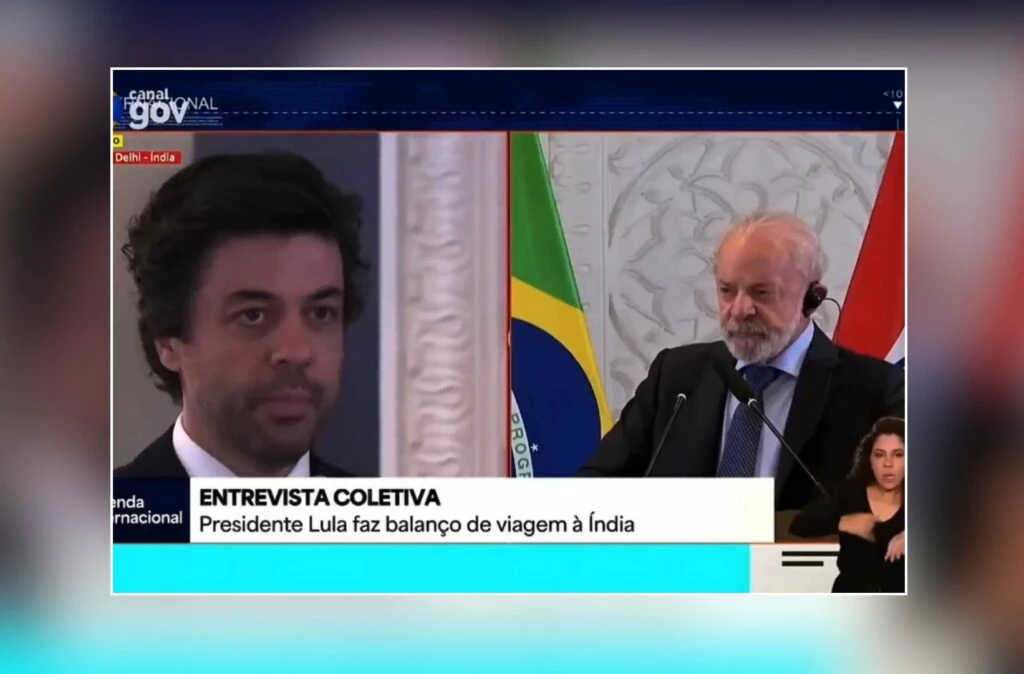 Destempero em Nova Déli: Lula perde a calma, corta repórter e transforma coletiva em embate