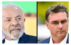 📊 Disputa acirrada: Lula e Flávio Bolsonaro aparecem colados em nova pesquisa eleitoral