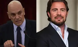 Mensagens indicam que Vorcaro consultou Moraes sobre evento em Londres e Joesley Batista foi barrado