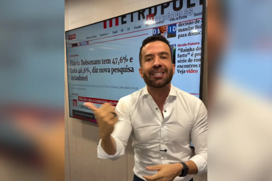 Clima esquenta: Janones fala em derrota de Lula e mira Flávio Bolsonaro