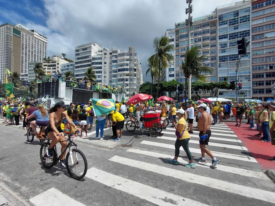 Manifestação reforça mobilização da direita e mantém pressão política em 2026