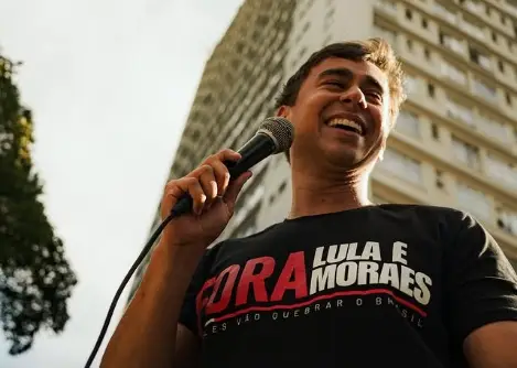 Nikolas Ferreira afirma que Lula e Alexandre de Moraes responderão à Justiça e endurece discurso na Paulista