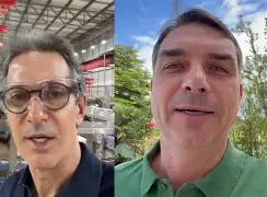 Flávio Bolsonaro sai em defesa de Zema e critica STF por “ativismo judicial” durante evento no agro
