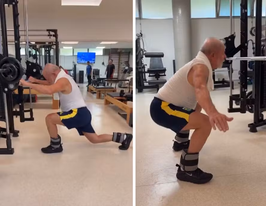 “Projeto atleta em ano eleitoral?”: vídeo de Lula treinando vira alvo de ironias e críticas nas redes