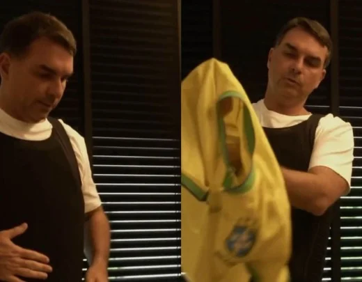 Flávio Bolsonaro diz usar colete à prova de balas por medo de atentado e relembra ataque sofrido por Jair Bolsonaro